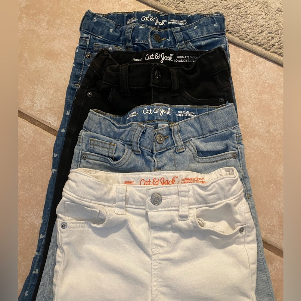 3T Jean lot from Cat & Jack

4 pairs that are gently worn